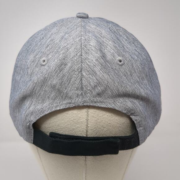 Zoetis Strapback Hat Gray One Size Adjustable Colorblock Vent Holes - Picture 6 of 9